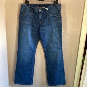 Womens Levi’s 545 low, bootcut jeans